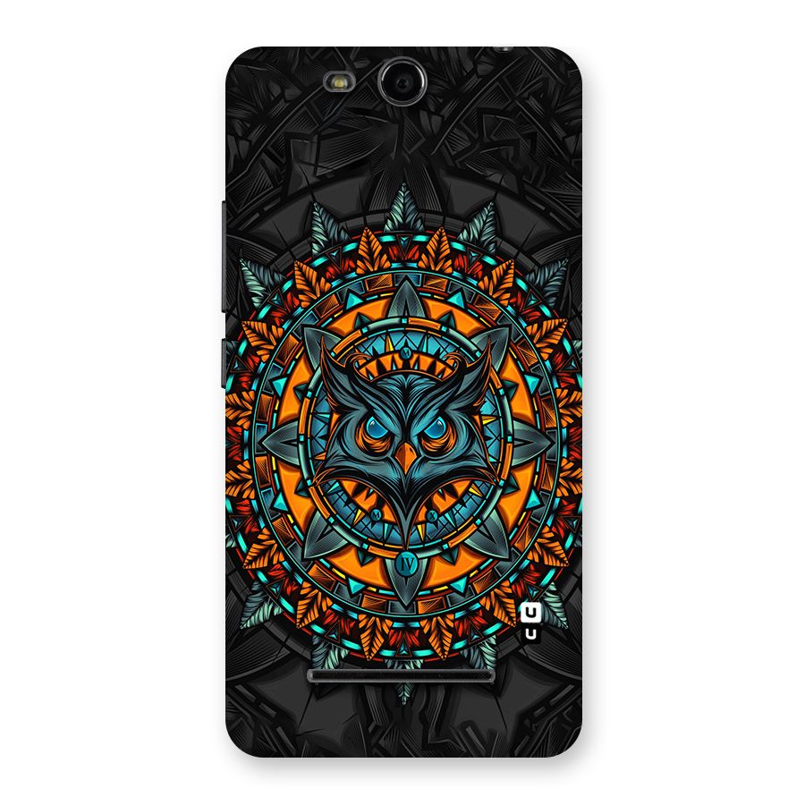 Mighty Owl Artwork Back Case for Micromax Canvas Juice 3 Q392