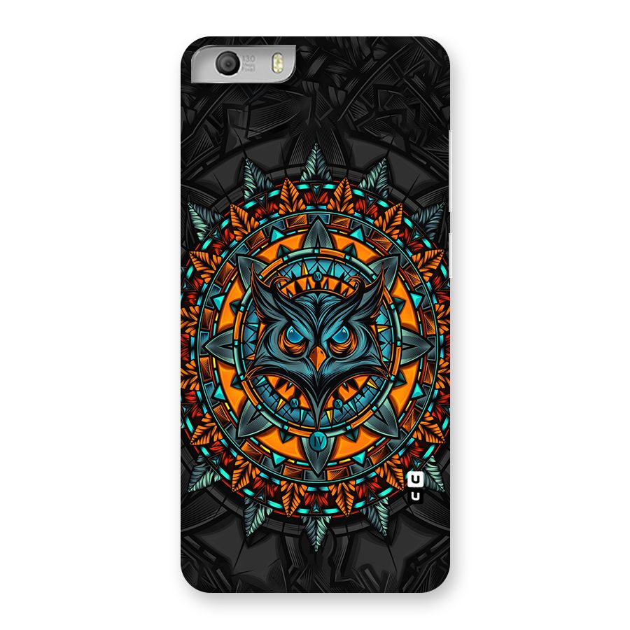 Mighty Owl Artwork Back Case for Micromax Canvas Knight 2
