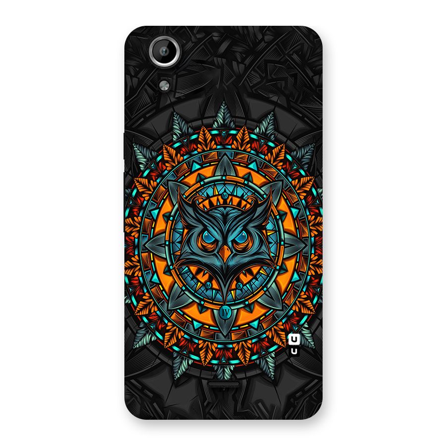 Mighty Owl Artwork Back Case for Micromax Canvas Selfie Lens Q345