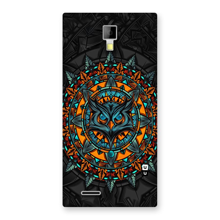 Mighty Owl Artwork Back Case for Micromax Canvas Xpress A99