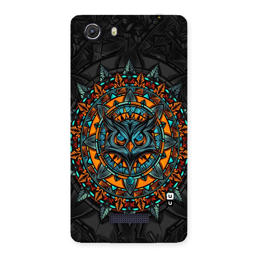 Mighty Owl Artwork Back Case for Micromax Unite 3