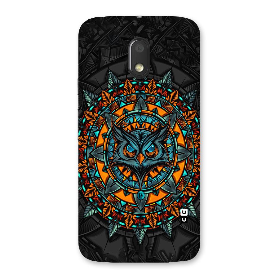 Mighty Owl Artwork Back Case for Moto E3 Power