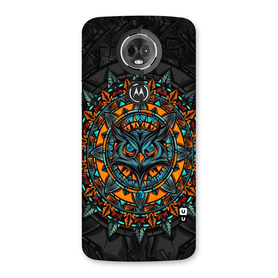 Mighty Owl Artwork Back Case for Moto E5 Plus