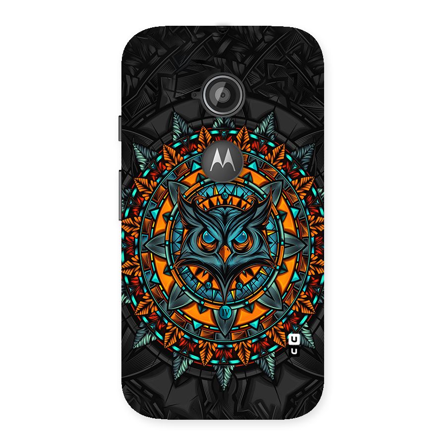 Mighty Owl Artwork Back Case for Moto E 2nd Gen