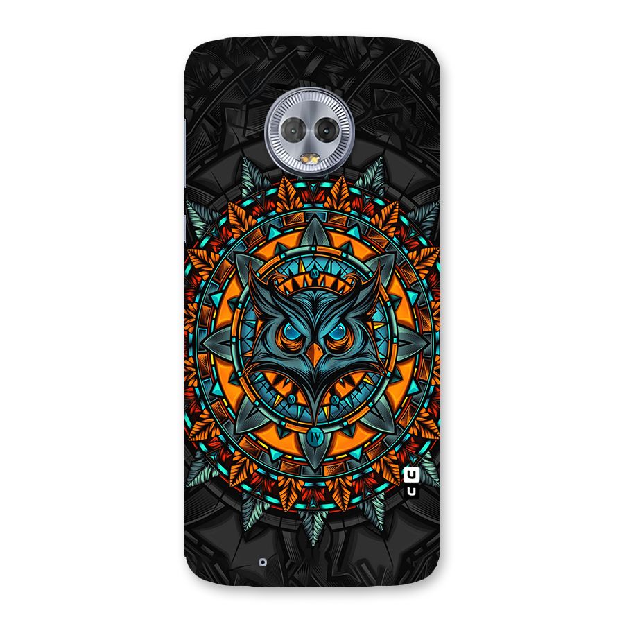 Mighty Owl Artwork Back Case for Moto G6