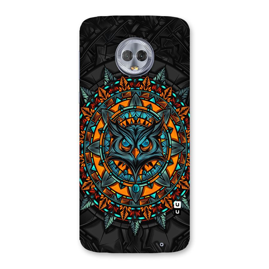 Mighty Owl Artwork Back Case for Moto G6 Plus