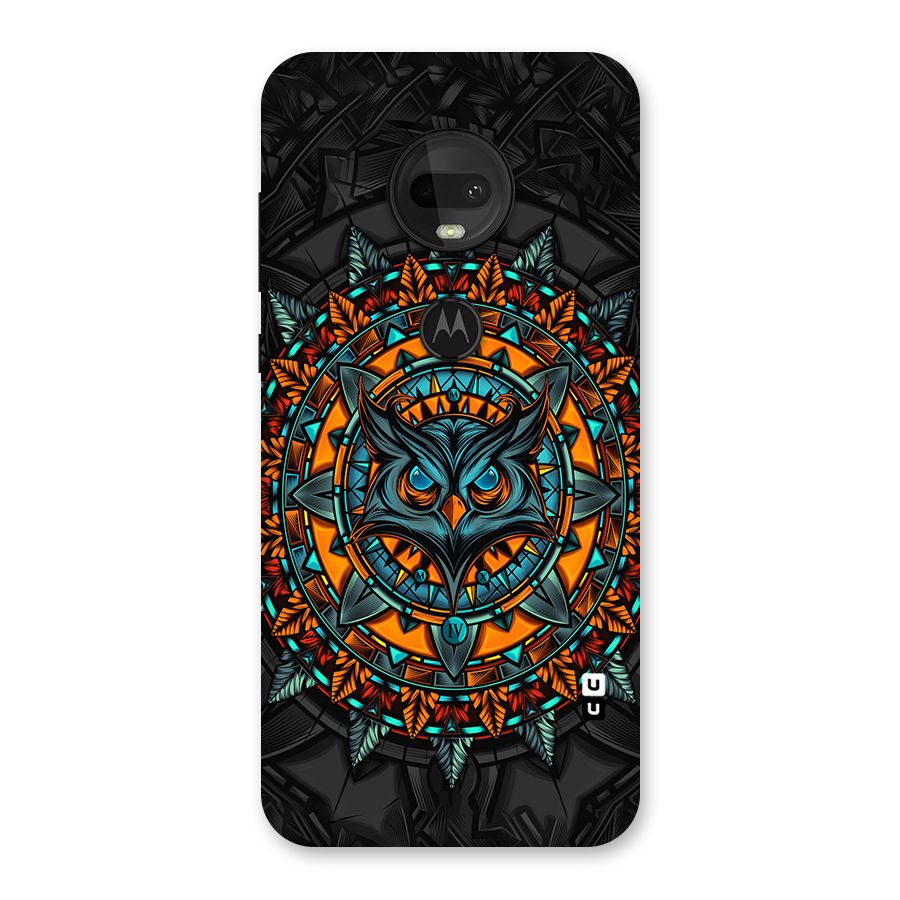 Mighty Owl Artwork Back Case for Moto G7
