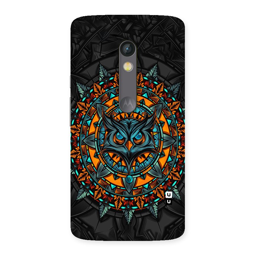 Mighty Owl Artwork Back Case for Moto X Play