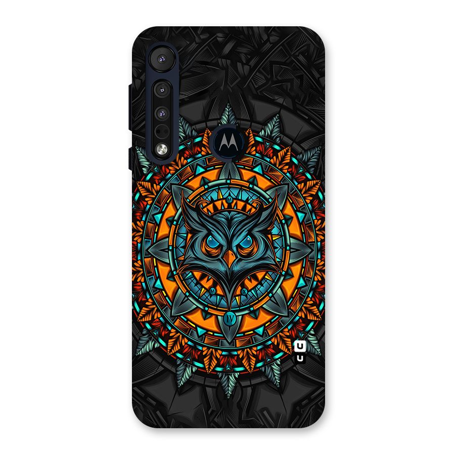 Mighty Owl Artwork Back Case for Motorola One Macro