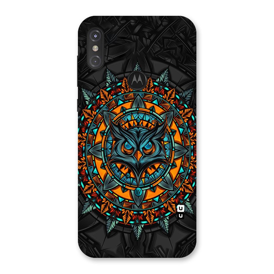 Mighty Owl Artwork Back Case for Motorola One Power
