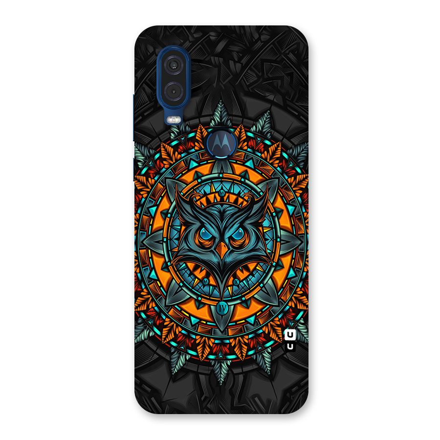 Mighty Owl Artwork Back Case for Motorola One Vision