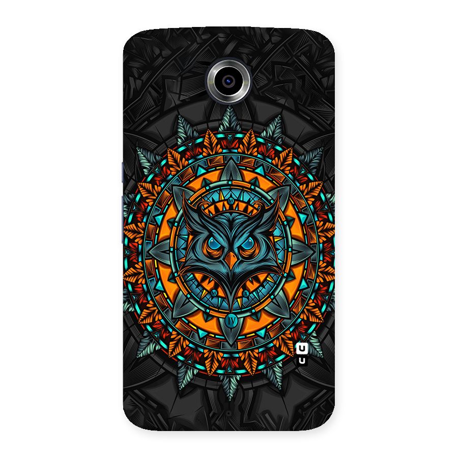 Mighty Owl Artwork Back Case for Nexsus 6