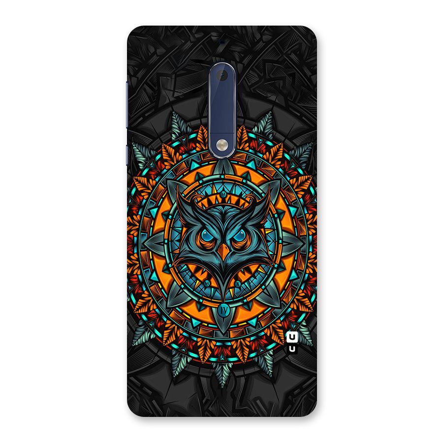 Mighty Owl Artwork Back Case for Nokia 5