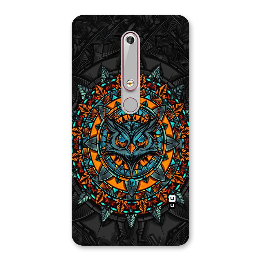 Mighty Owl Artwork Back Case for Nokia 6.1