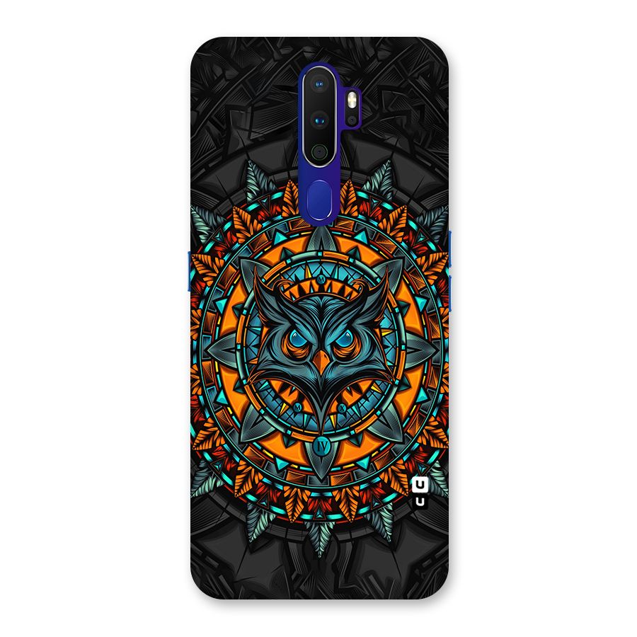 Mighty Owl Artwork Back Case for Oppo A9 (2020)