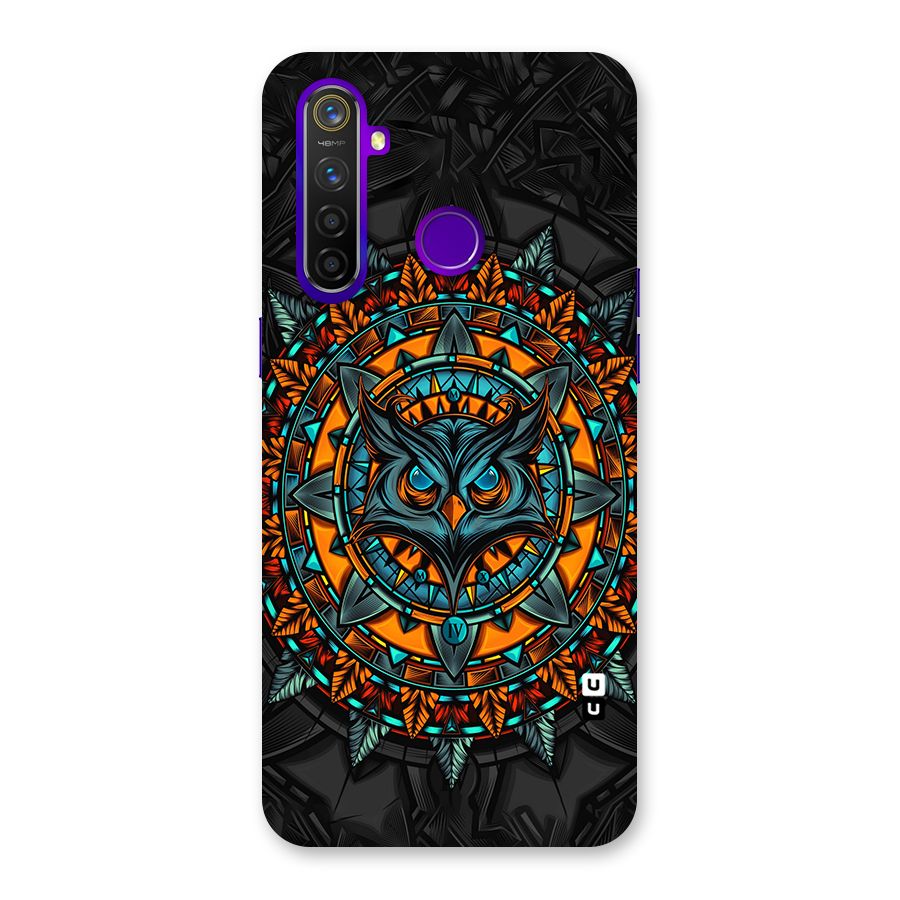 Mighty Owl Artwork Back Case for Realme 5 Pro