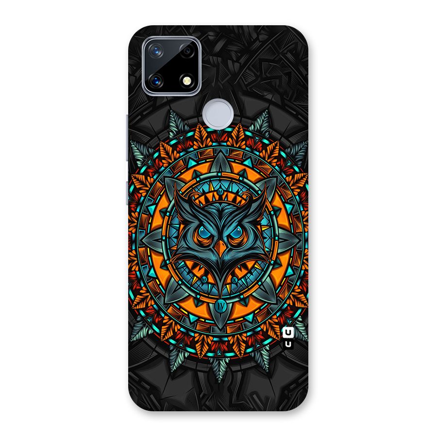 Mighty Owl Artwork Back Case for Realme Narzo 20