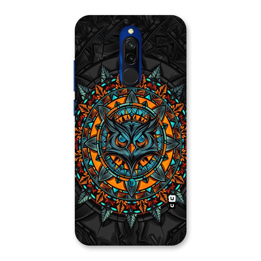 Mighty Owl Artwork Back Case for Redmi 8