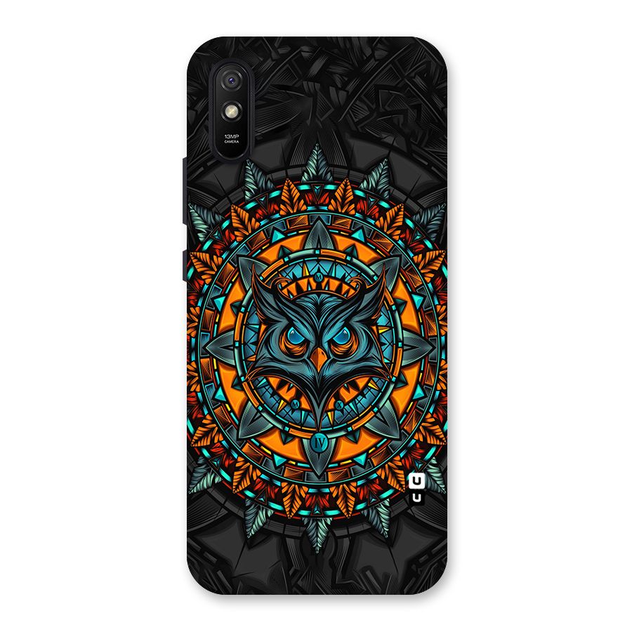 Mighty Owl Artwork Back Case for Redmi 9A