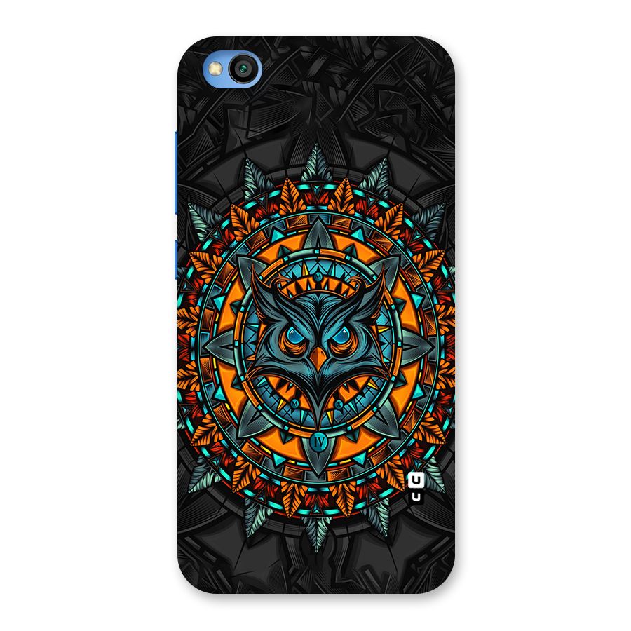Mighty Owl Artwork Back Case for Redmi Go