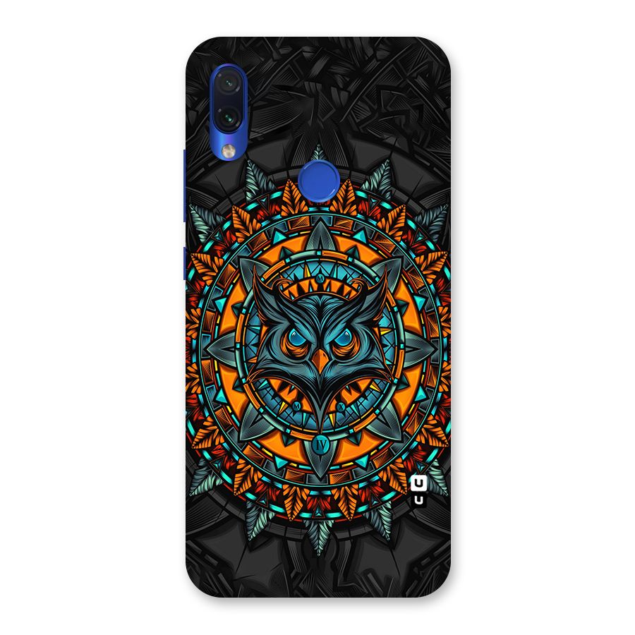 Mighty Owl Artwork Back Case for Redmi Note 7