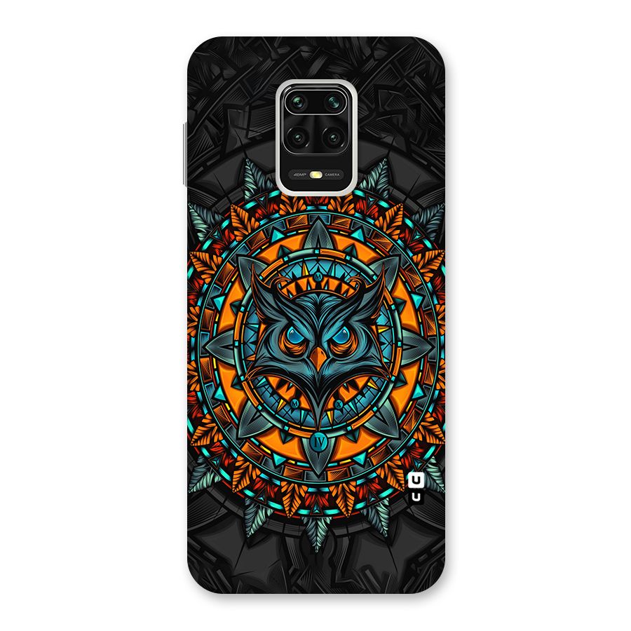 Mighty Owl Artwork Back Case for Redmi Note 9 Pro Max