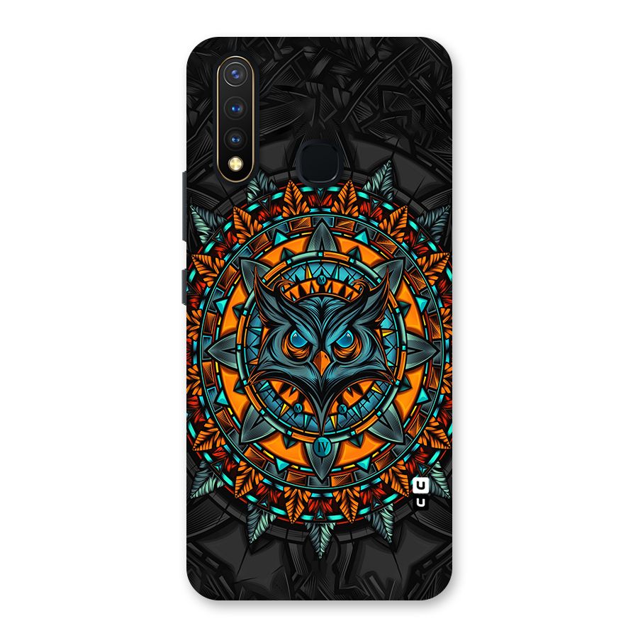 Mighty Owl Artwork Back Case for Vivo U20