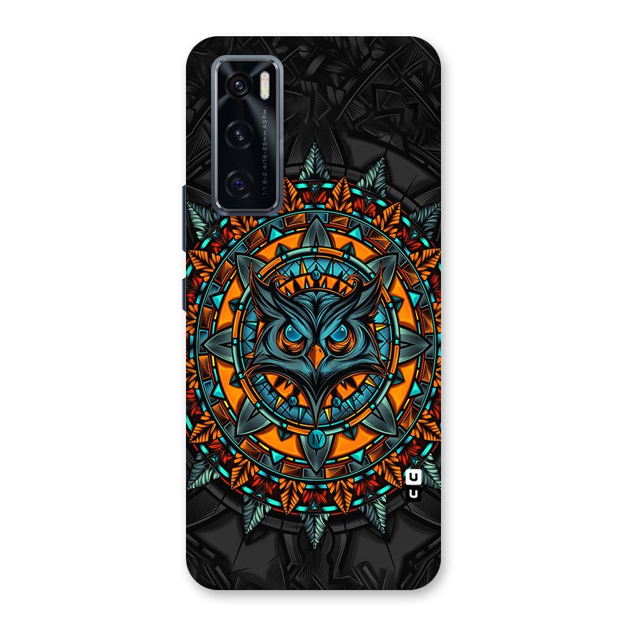 Mighty Owl Artwork Back Case for Vivo V20 SE
