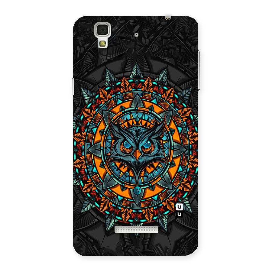 Mighty Owl Artwork Back Case for Yu Yureka