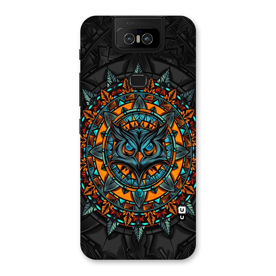 Mighty Owl Artwork Back Case for Zenfone 6z