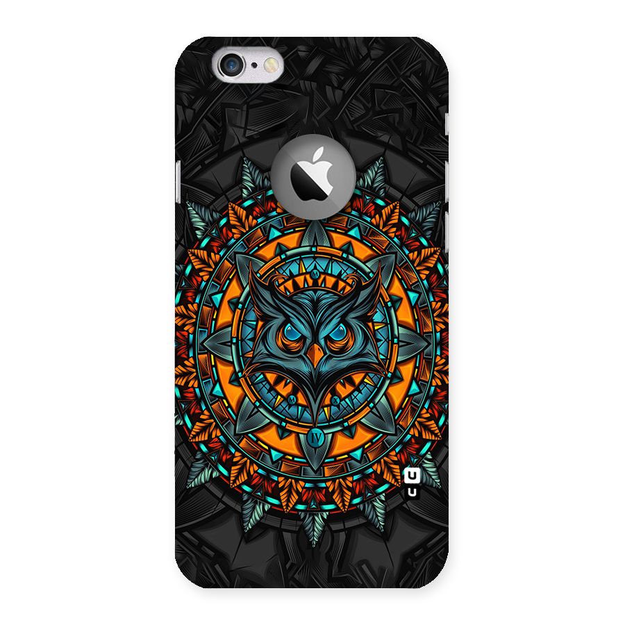 Mighty Owl Artwork Back Case for iPhone 6 Logo Cut