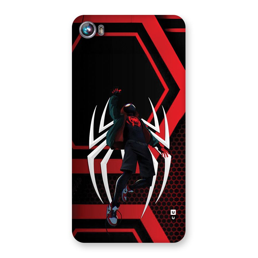 Miles of Multiverse Back Case for Canvas Fire 4 (A107)