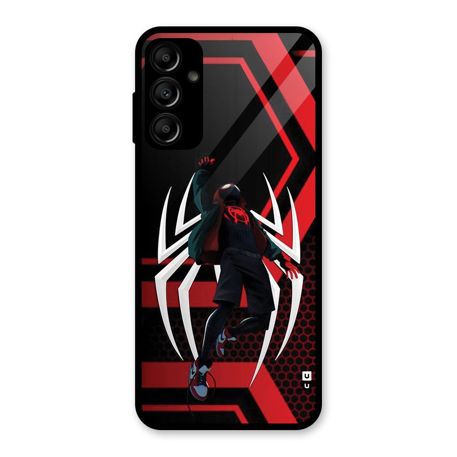 Miles of Multiverse Glass Back Case for Galaxy A14 5G