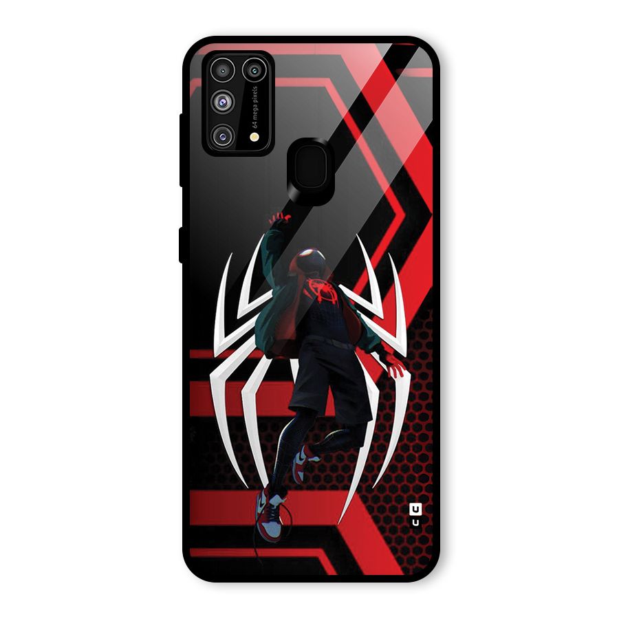 Miles of Multiverse Glass Back Case for Galaxy M31