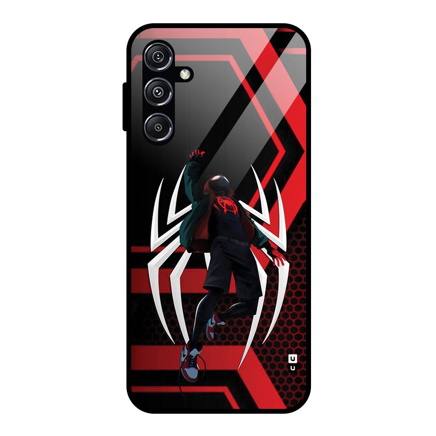 Miles of Multiverse Glass Back Case for Galaxy M34 5G