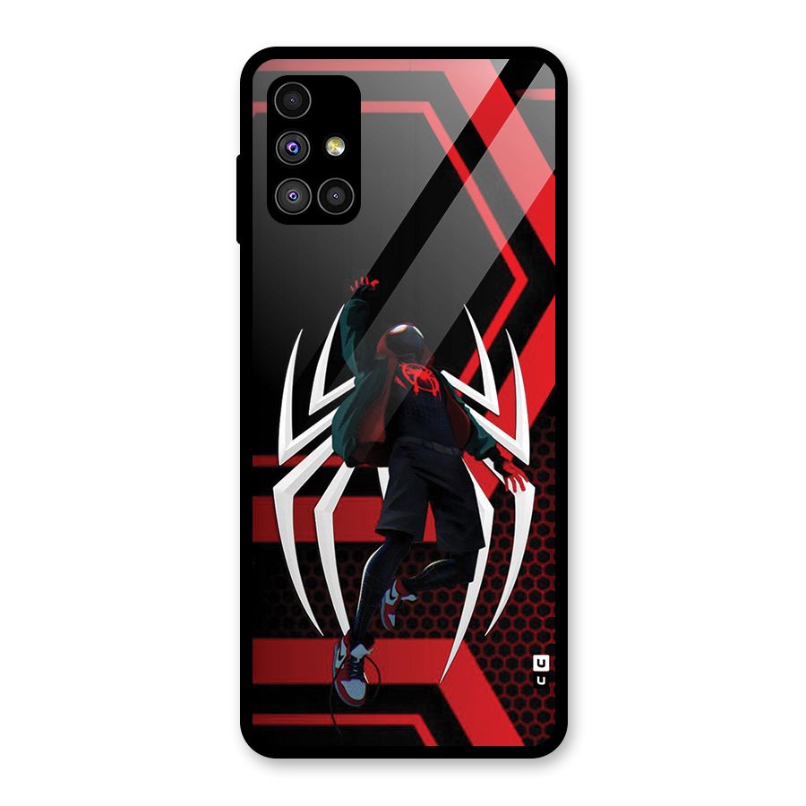 Miles of Multiverse Glass Back Case for Galaxy M51