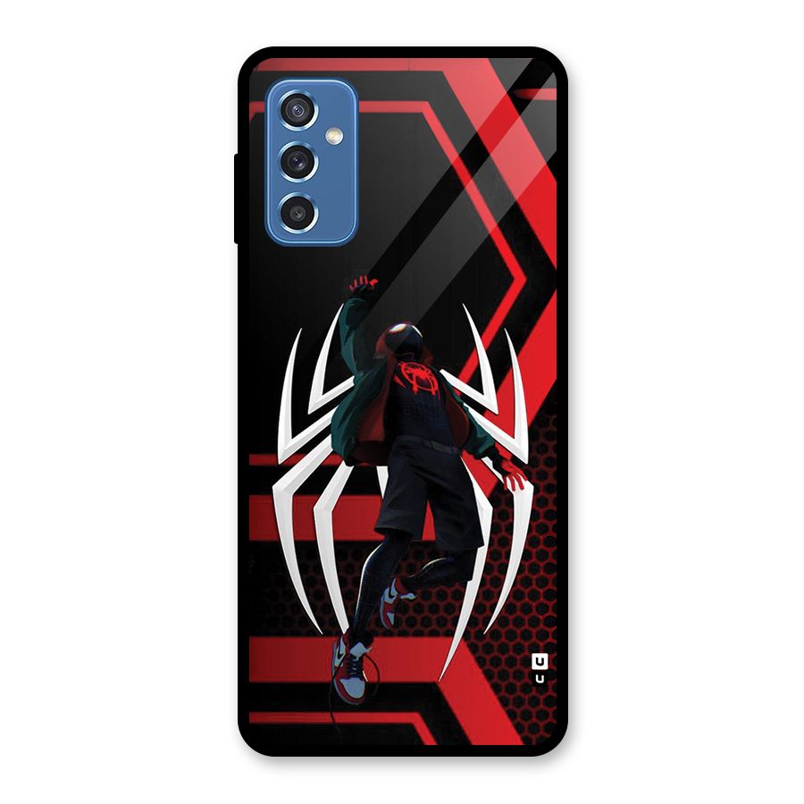 Miles of Multiverse Glass Back Case for Galaxy M52 5G
