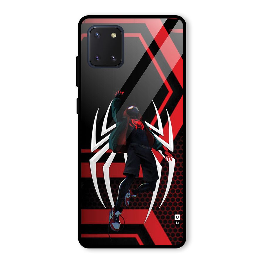 Miles of Multiverse Glass Back Case for Galaxy Note 10 Lite