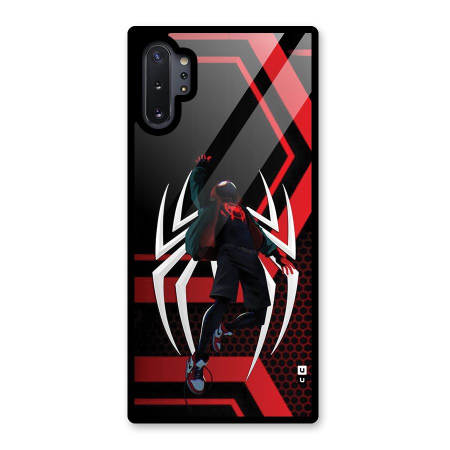 Miles of Multiverse Glass Back Case for Galaxy Note 10 Plus