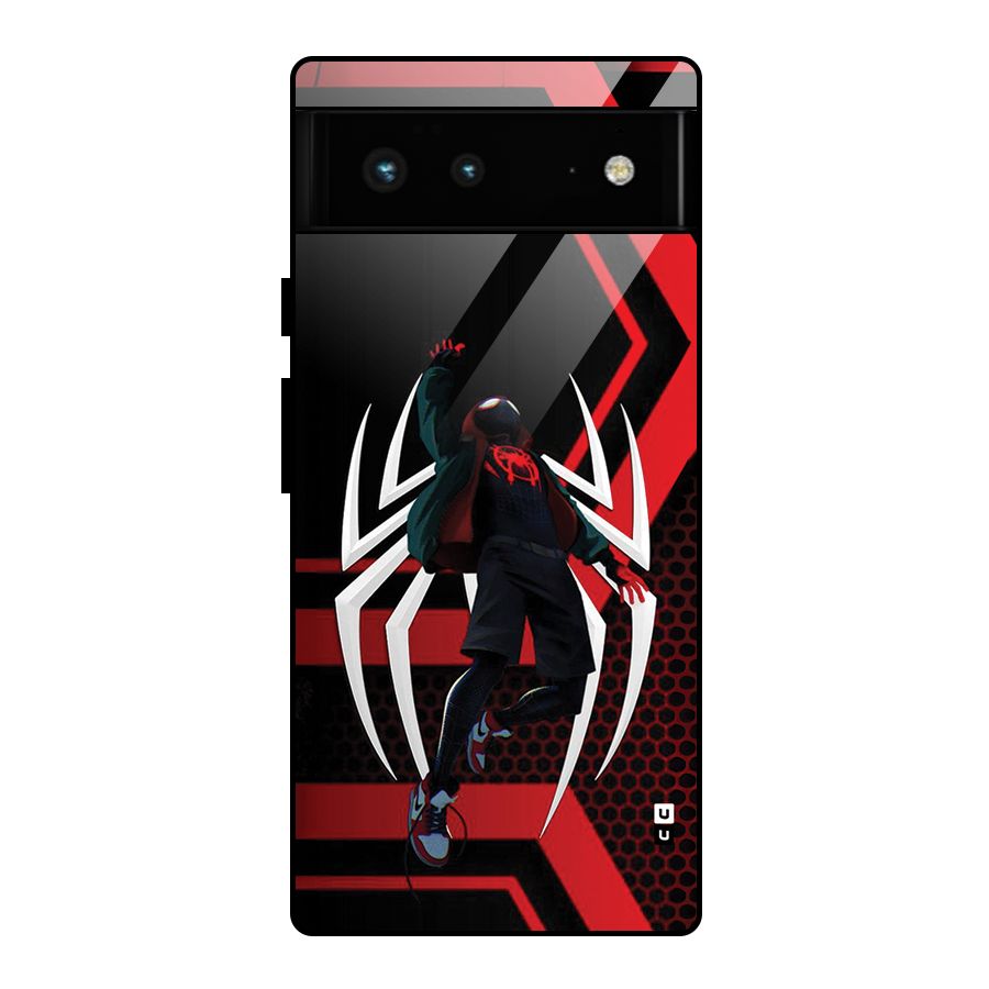 Miles of Multiverse Glass Back Case for Google Pixel 6