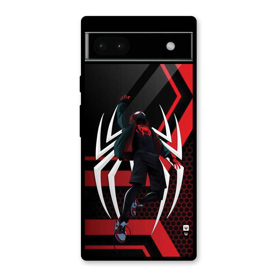 Miles of Multiverse Glass Back Case for Google Pixel 6a