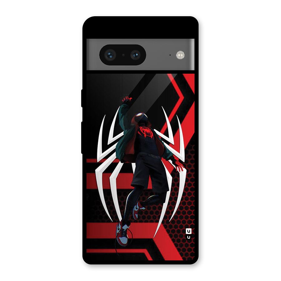 Miles of Multiverse Glass Back Case for Google Pixel 7