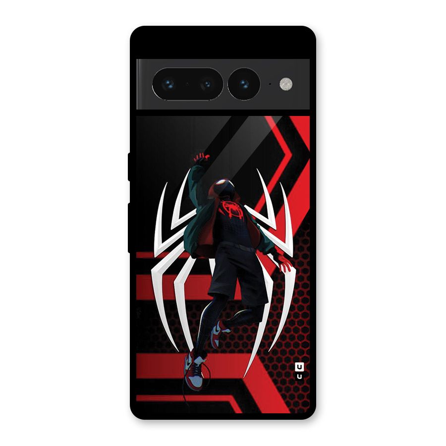 Miles of Multiverse Glass Back Case for Google Pixel 7 Pro