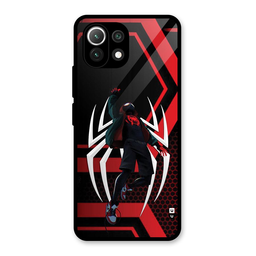 Miles of Multiverse Glass Back Case for Mi 11 Lite NE 5G