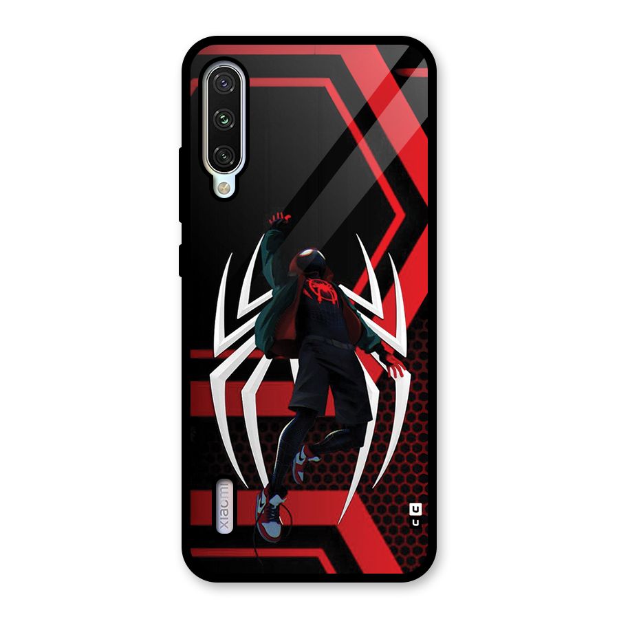 Miles of Multiverse Glass Back Case for Mi A3