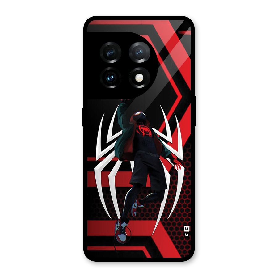 Miles of Multiverse Glass Back Case for OnePlus 11