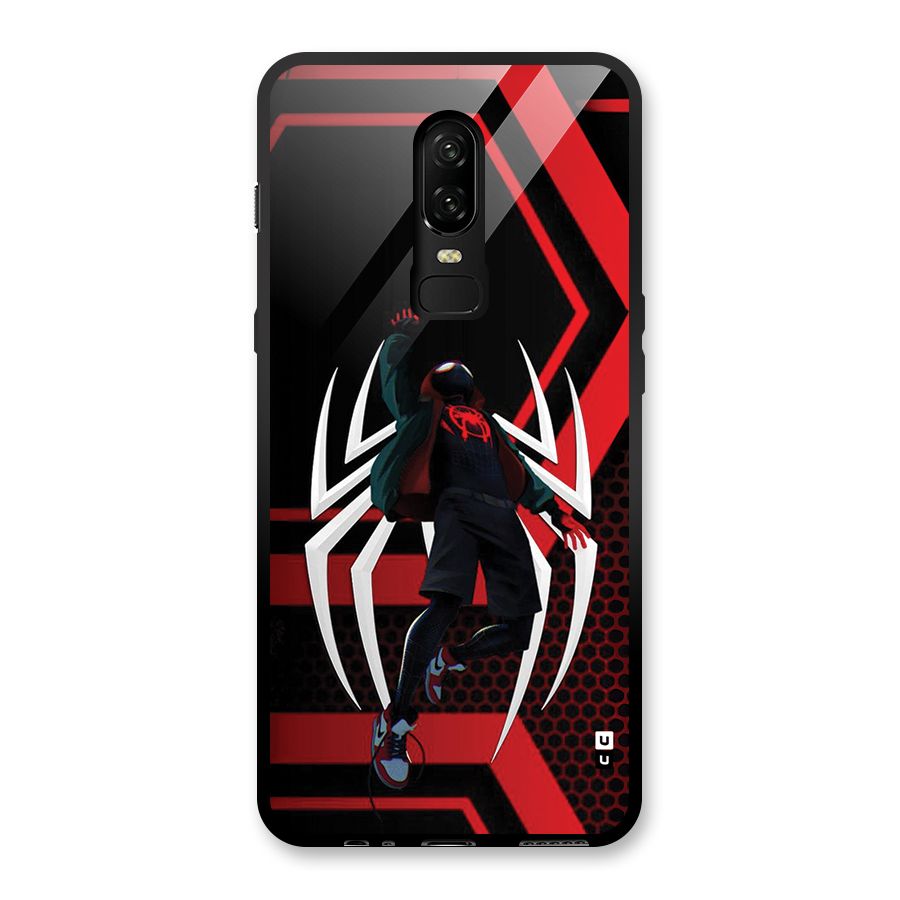 Miles of Multiverse Glass Back Case for OnePlus 6