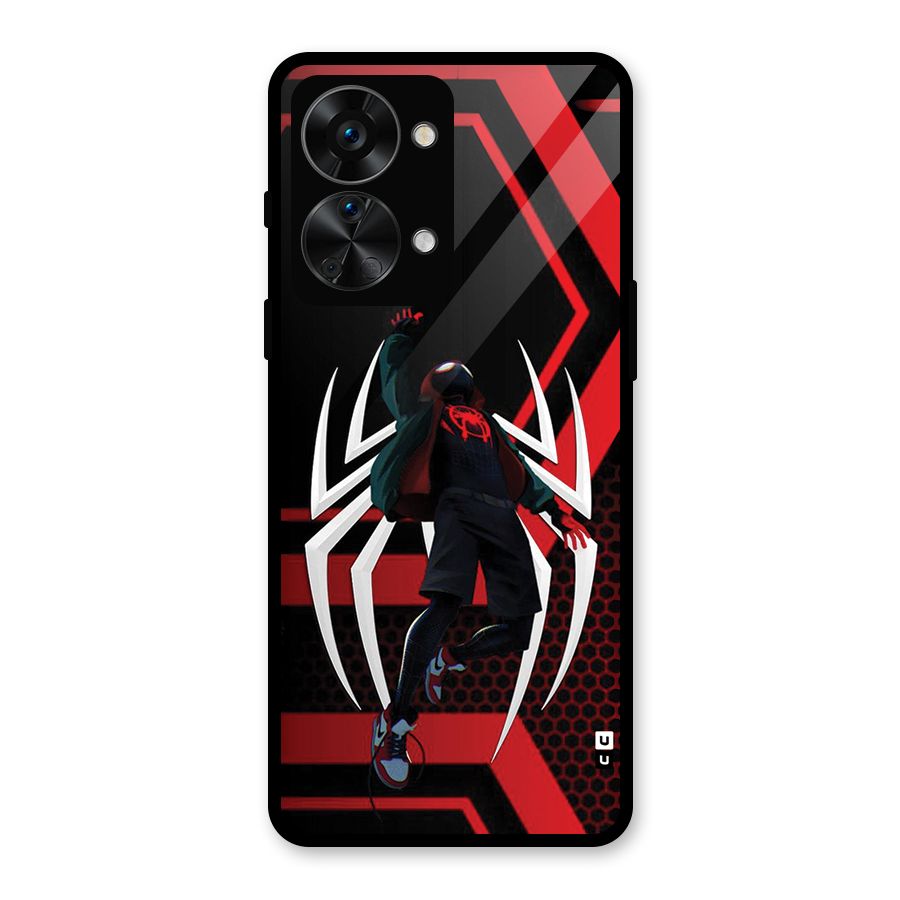 Miles of Multiverse Glass Back Case for OnePlus Nord 2T
