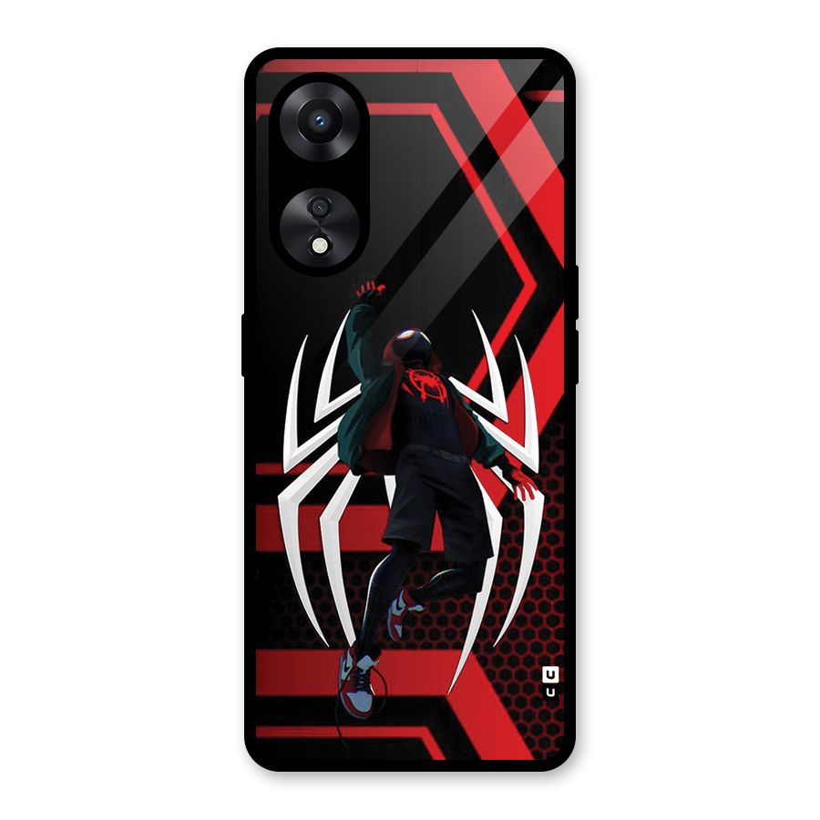 Miles of Multiverse Glass Back Case for Oppo A78