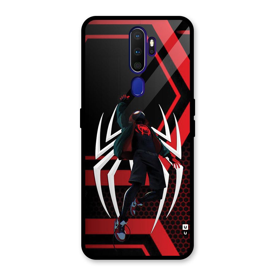 Miles of Multiverse Glass Back Case for Oppo A9 (2020)
